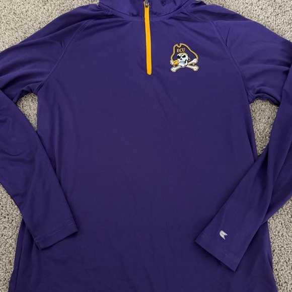 unknown Other - East Carolina purple quarter zip sweatshirt Size XL in youth